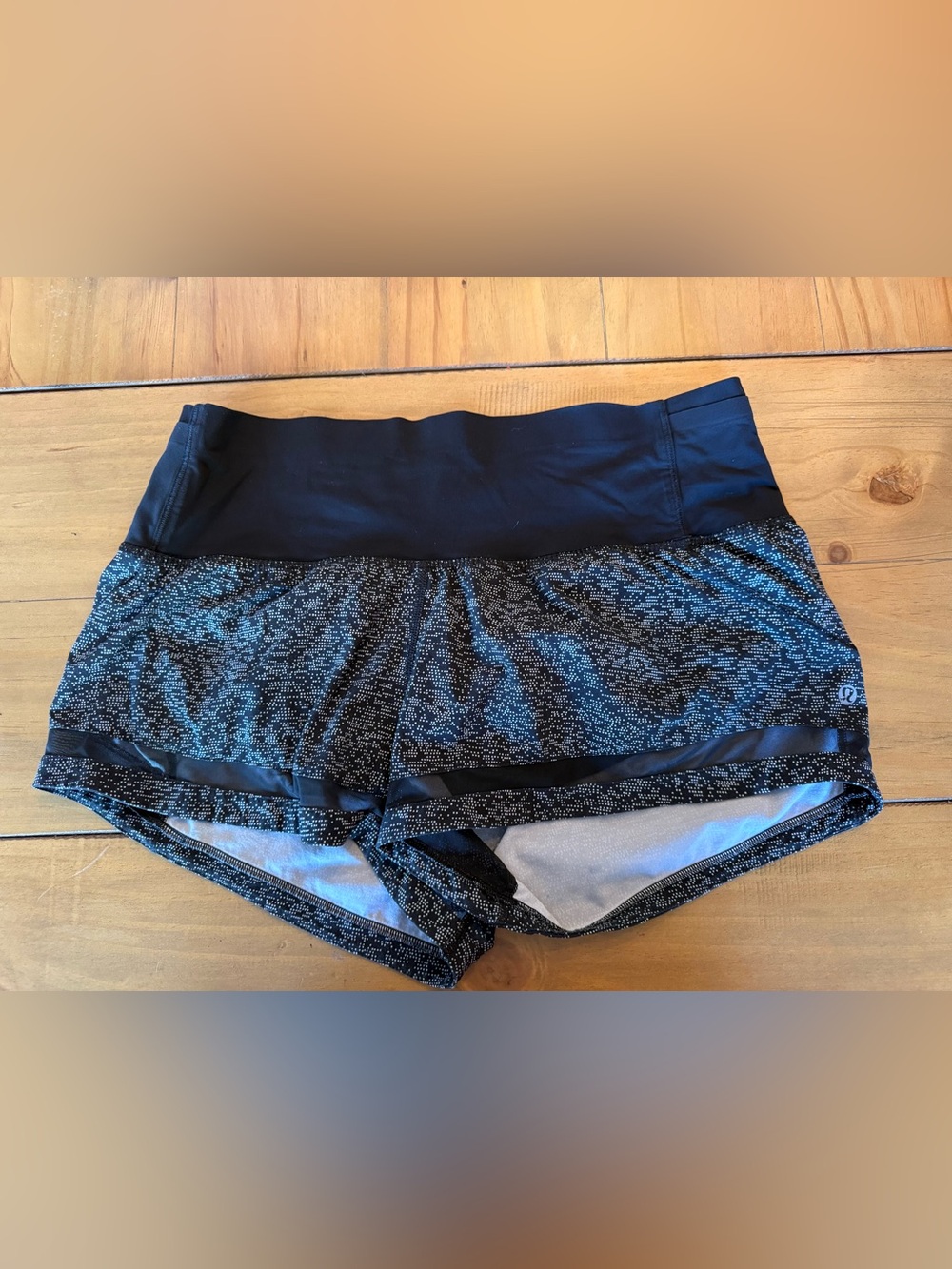 lululemon athletica Black Heather Athletic Shorts